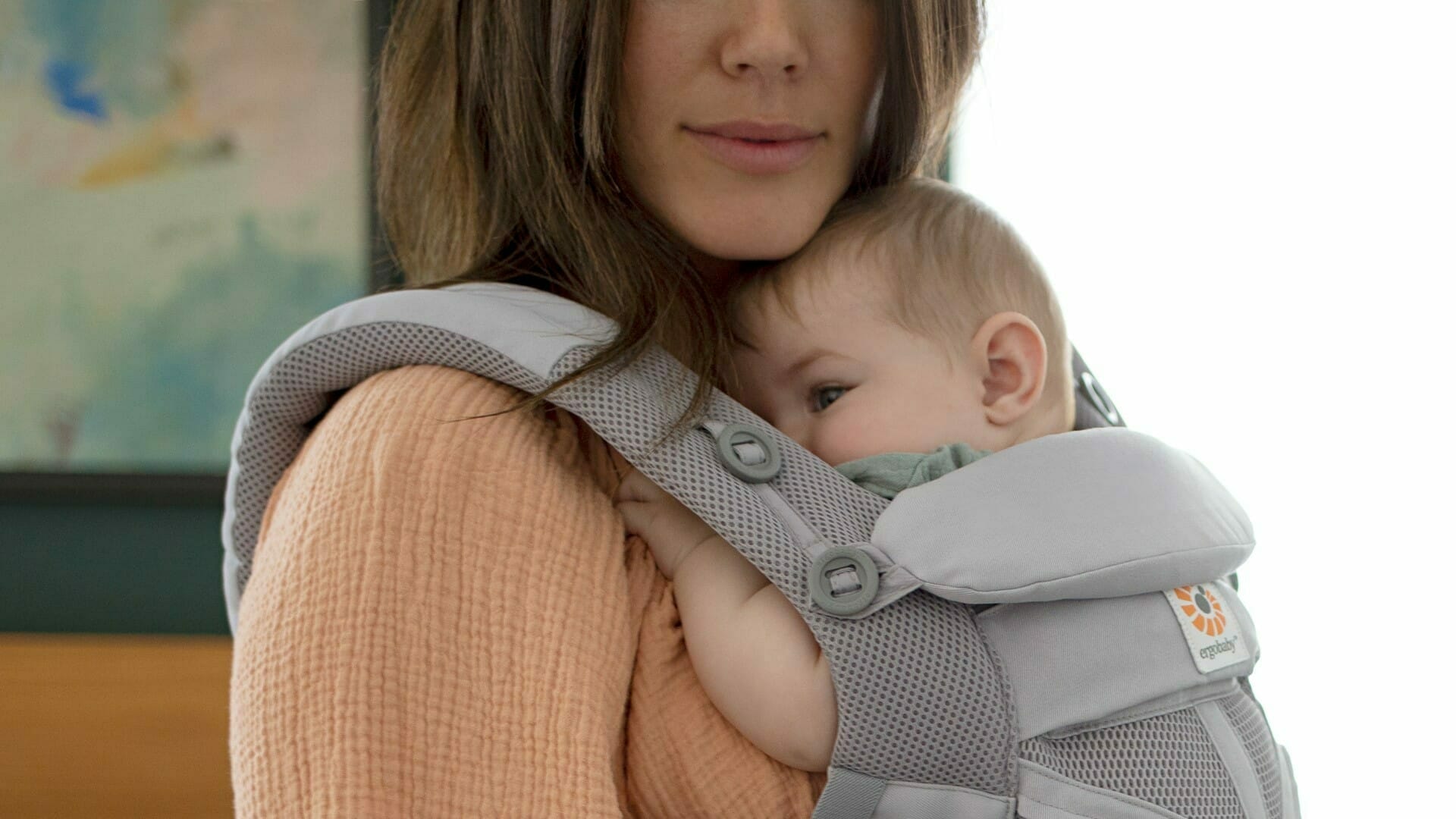 Ergobaby Omni 360 nosiljka, Cool Air, biserno siva - Slika 13