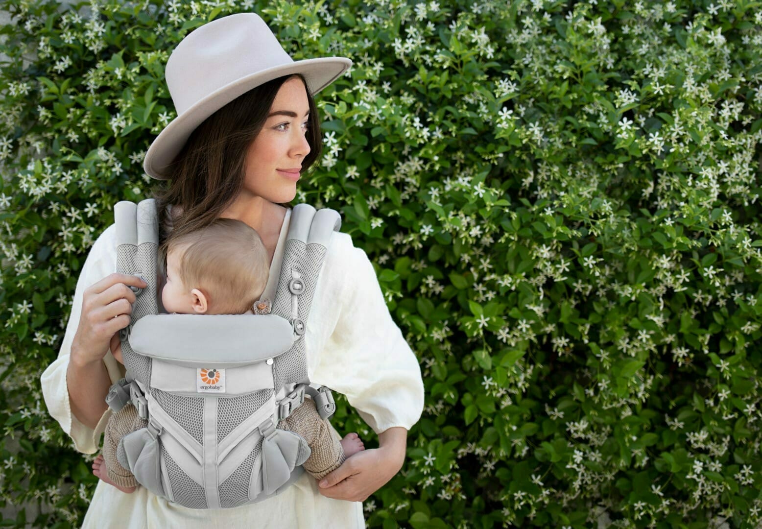 Ergobaby Omni 360 nosiljka, Cool Air, biserno siva - Slika 14