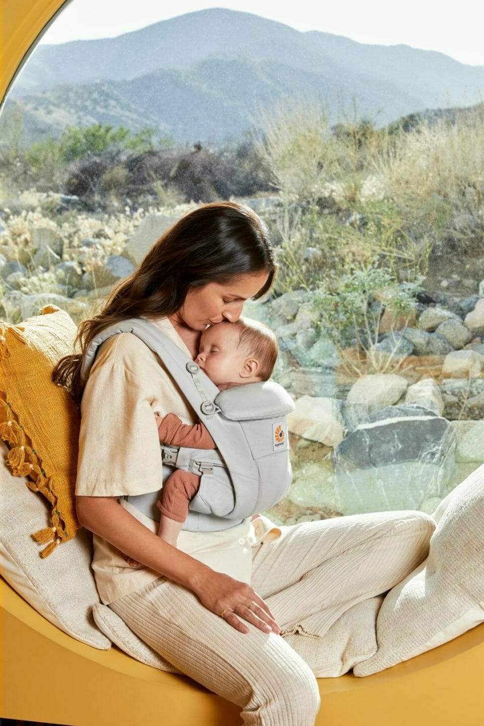 Ergobaby Omni Dream nosiljka Pearl Grey - Slika 11