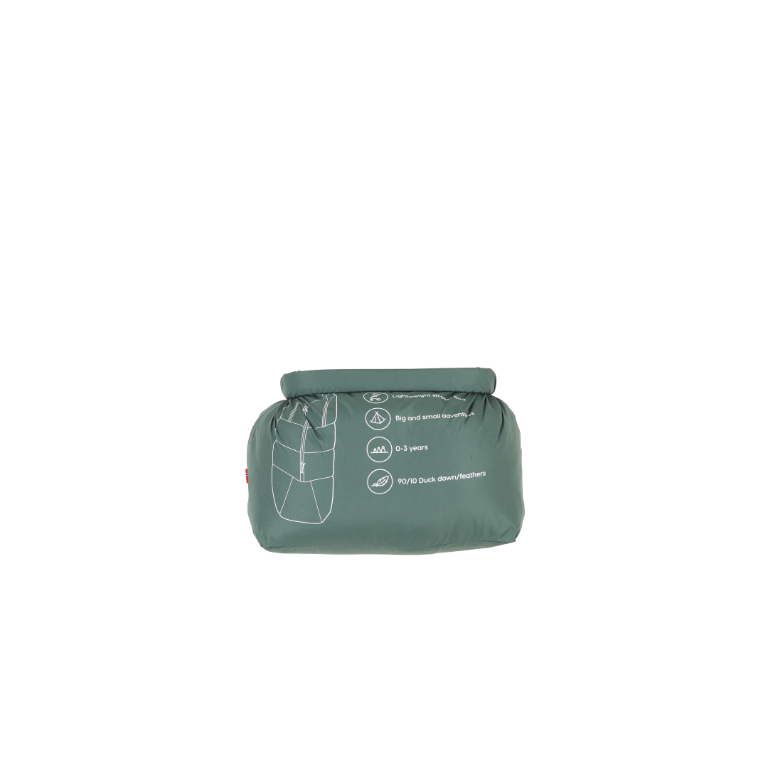 Voksi zimska vreća, Adventure, zelena Seashell Sand - Slika 4