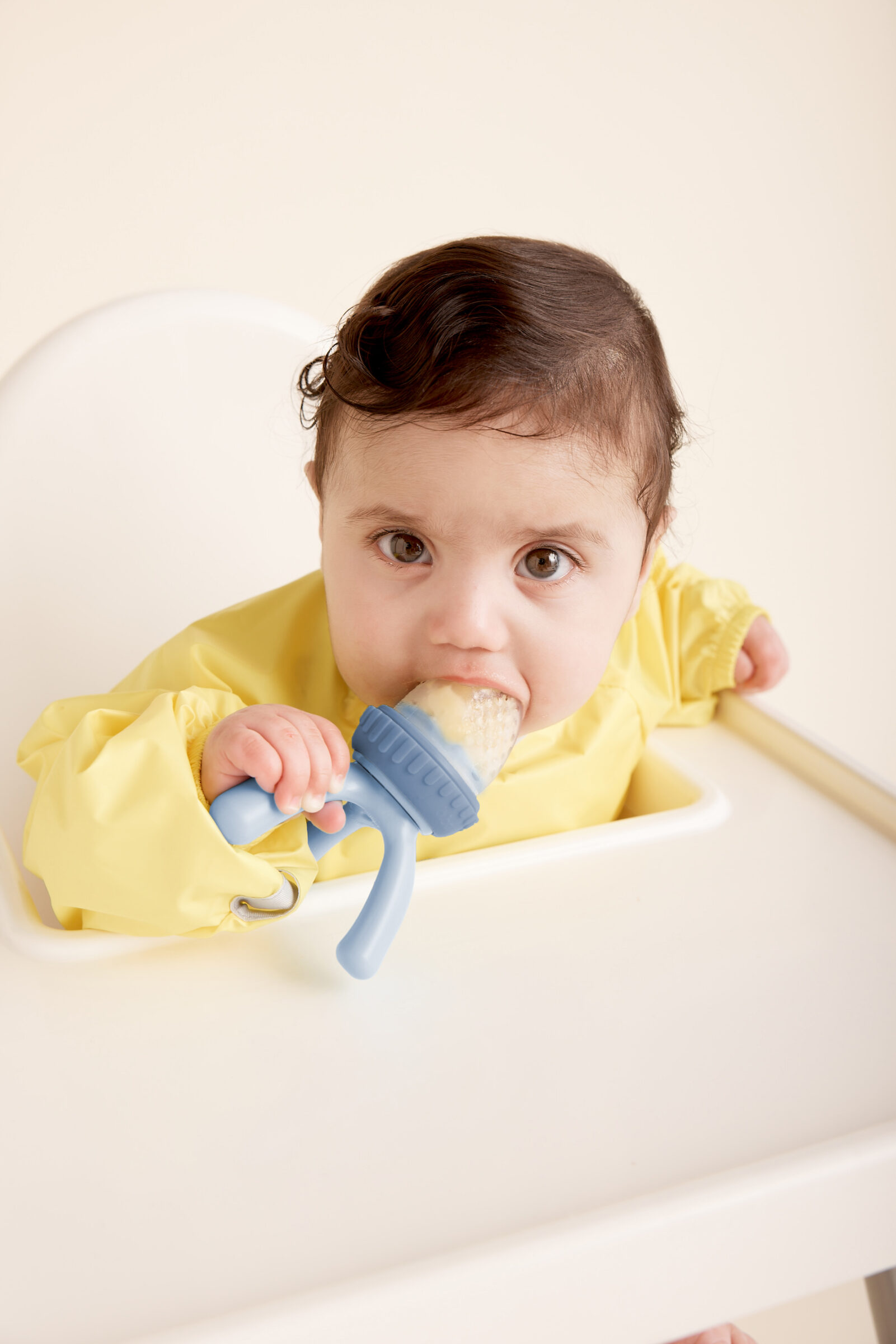 b.box Silikonska hranilica za svježe voće - lullaby blue - Slika 6