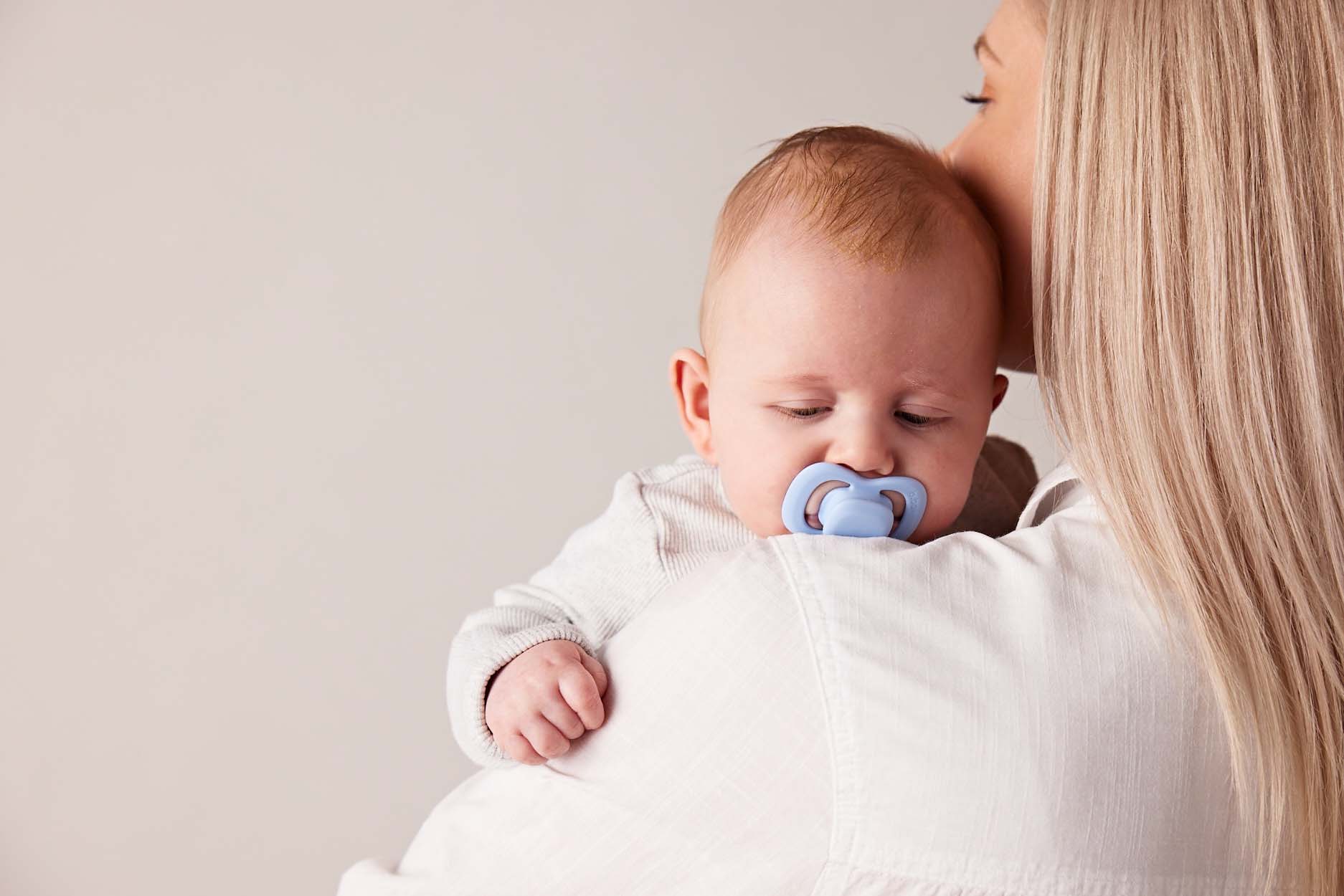 b.box Duda silikonska 1 GLOW sky/sage (2 kom) - Slika 8