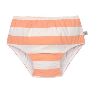 Lässig Pelena za kupanje Block Stripes milky/ peach, vel. 74/80