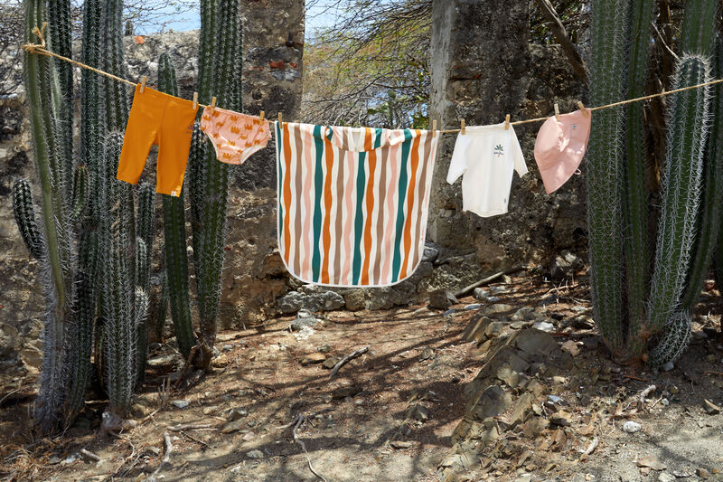 Lässig Pelena za kupanje Camel pink, vel. 86 - Slika 4