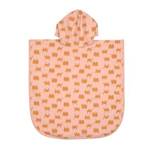 Lässig Pončo za plažu Camel pink