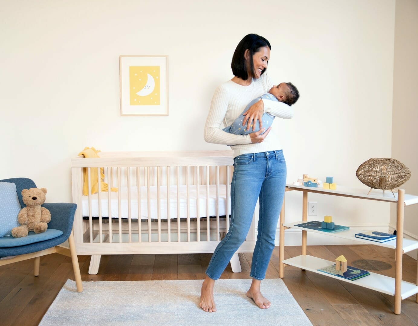 Ergobaby Dekica za zamatanje - Swaddler, Stellar - Slika 5