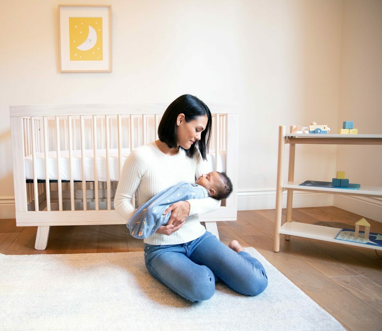 Ergobaby Dekica za zamatanje - Swaddler, Stellar - Slika 8