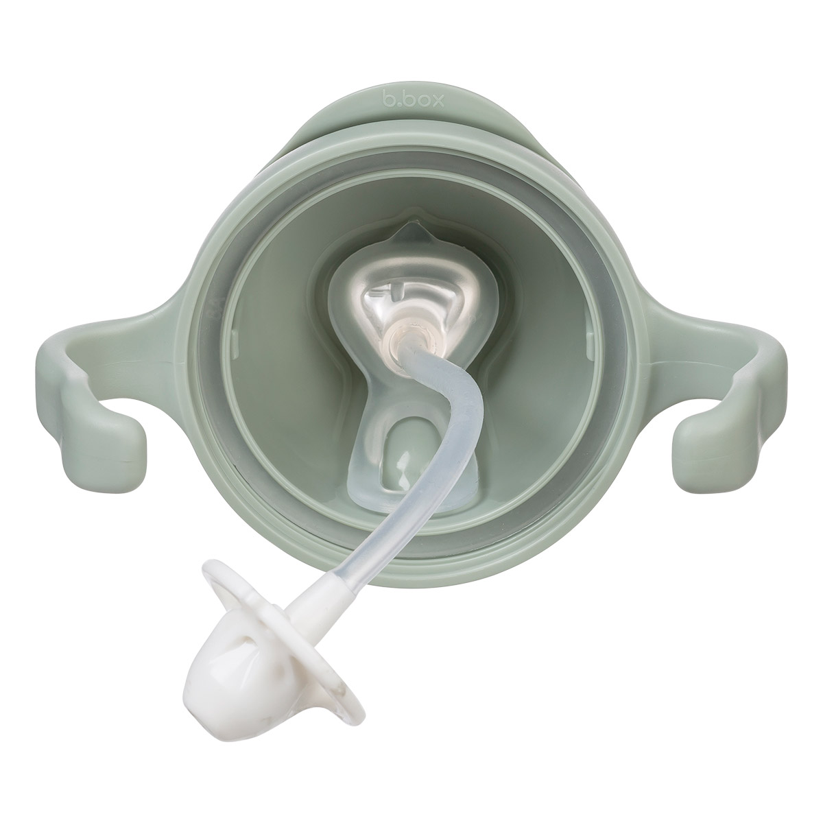 b.box Sippy cup bočica sa slamkom - sage - Slika 4