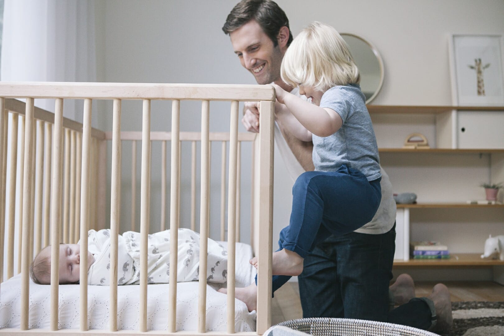 Ergobaby Dekica za zamatanje - Swaddler, Slonići - Slika 14