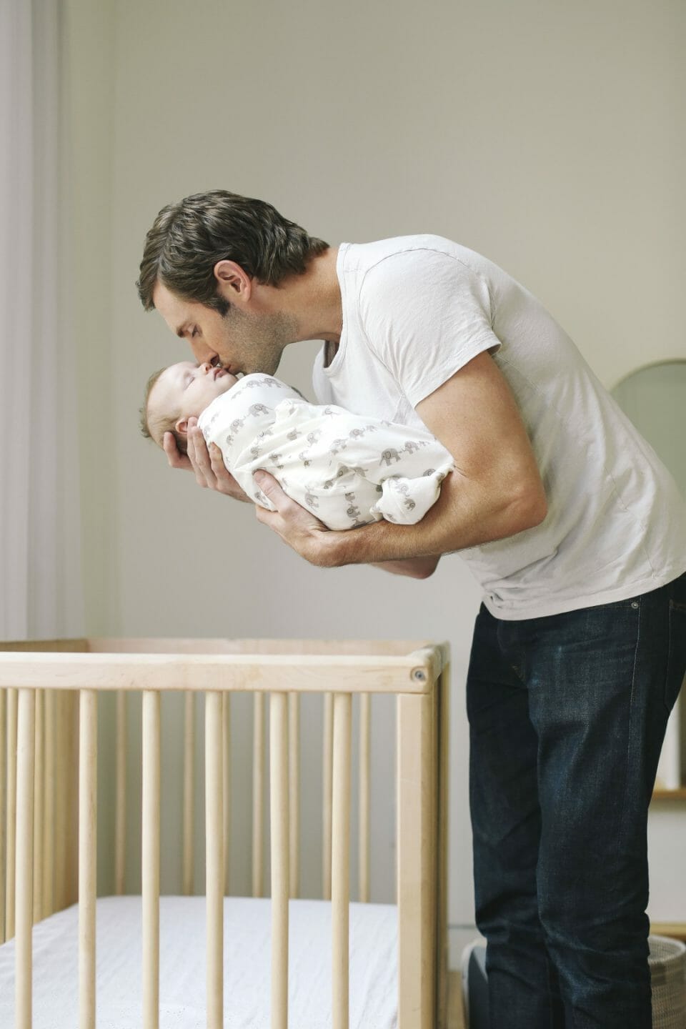 Ergobaby Dekica za zamatanje - Swaddler, Slonići - Slika 15