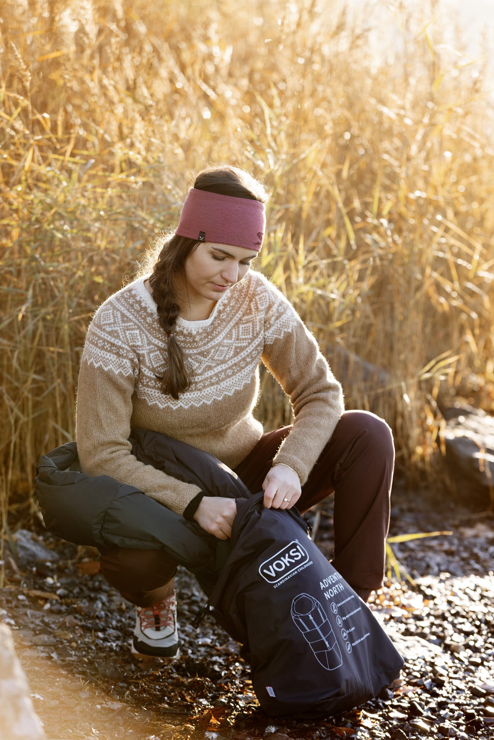 Voksi zimska vreća, Adventure, zelena Seashell Sand - Slika 5