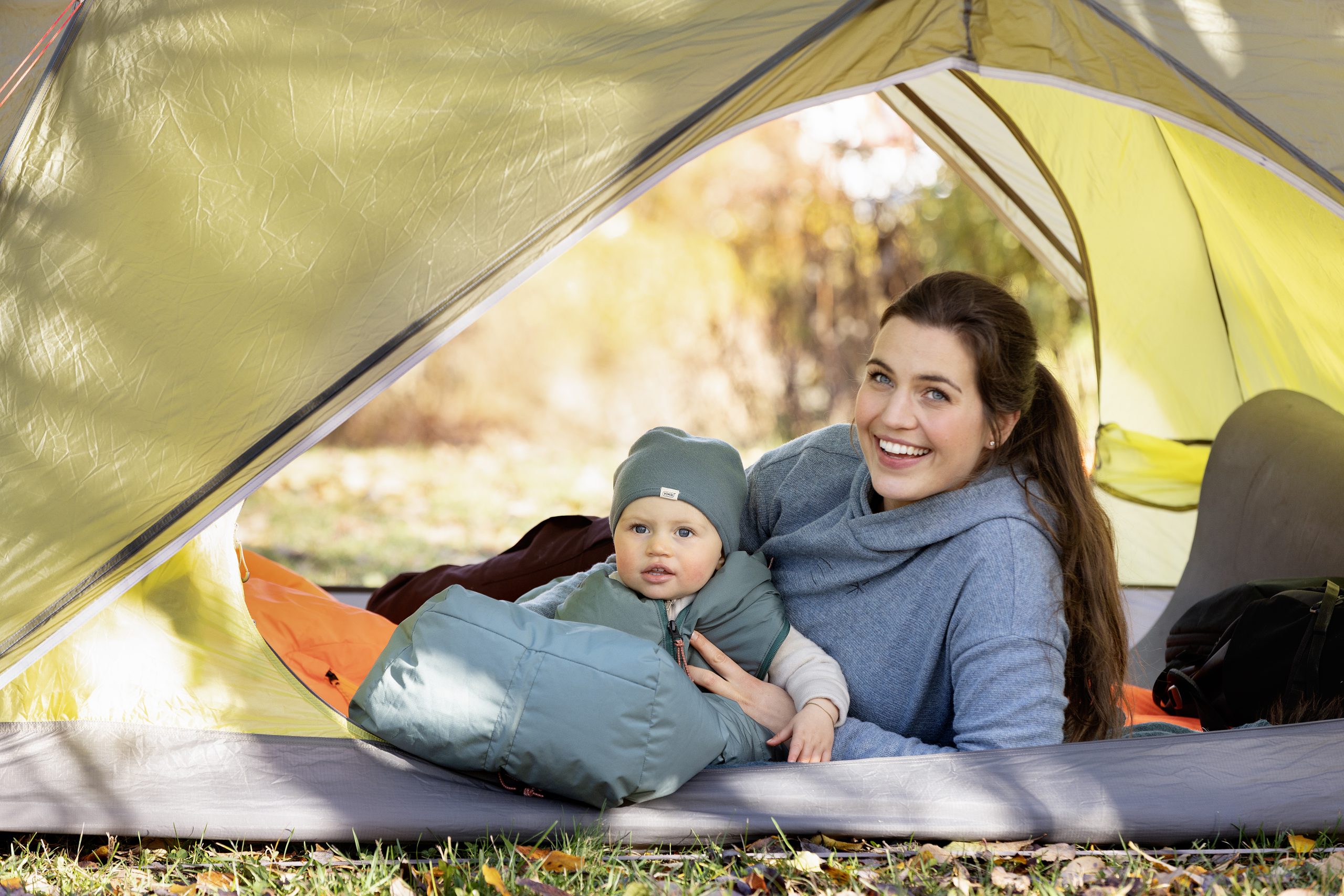 Voksi zimska vreća, Adventure, zelena Seashell Sand - Slika 3