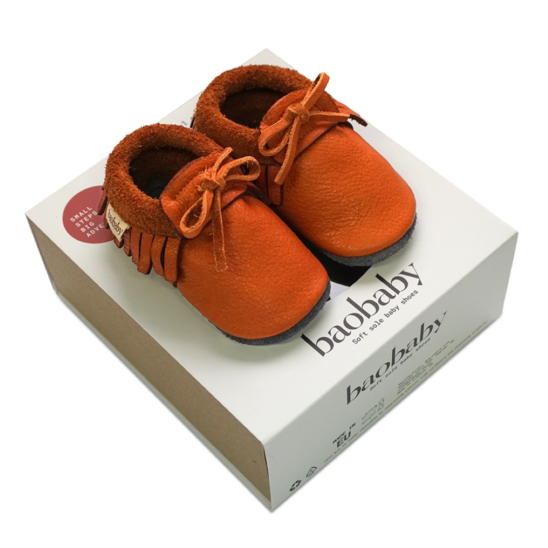 Baobaby Mekane dječje cipelice, Mokasine , Hazelnut, L - Slika 5