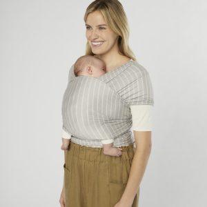 Ergobaby Aura marama, Sustainable Knit Grey Stripes