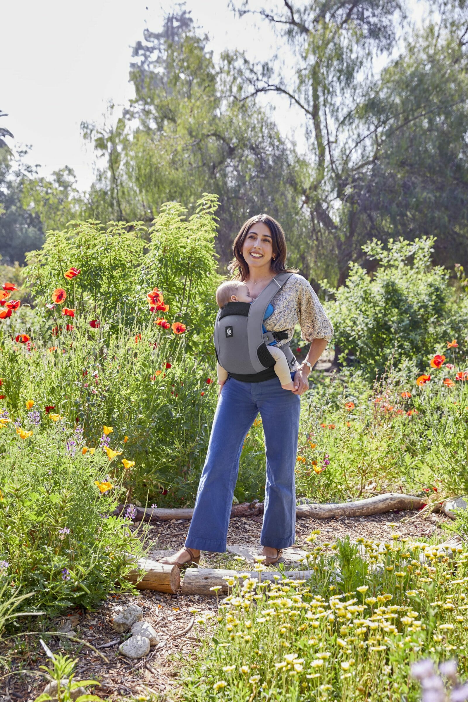 Ergobaby Away nosiljka Graphite Grey - Slika 10