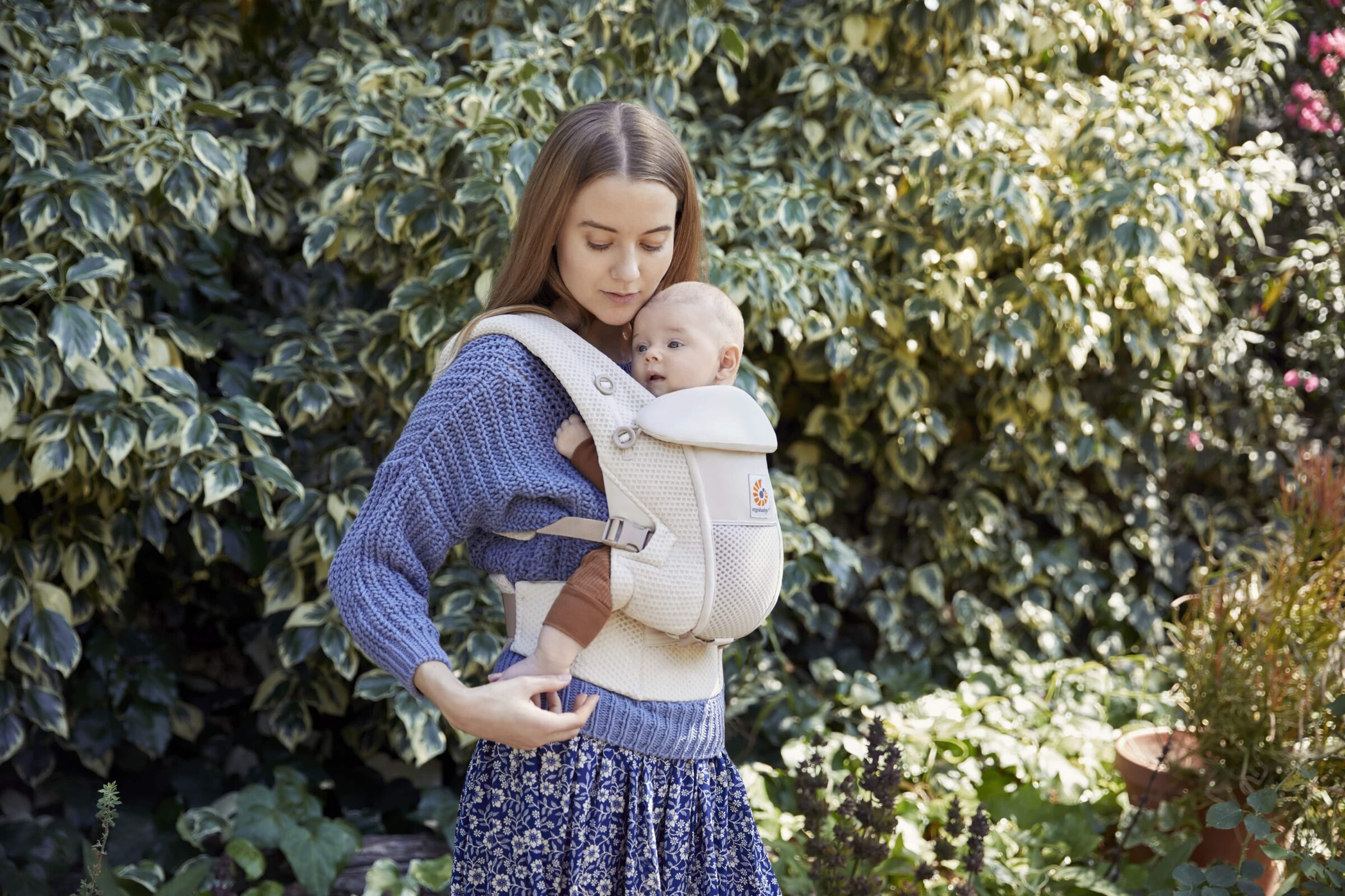 Ergobaby Adapt Soft Flex Mesh nosiljka, Natural Beige - Slika 4