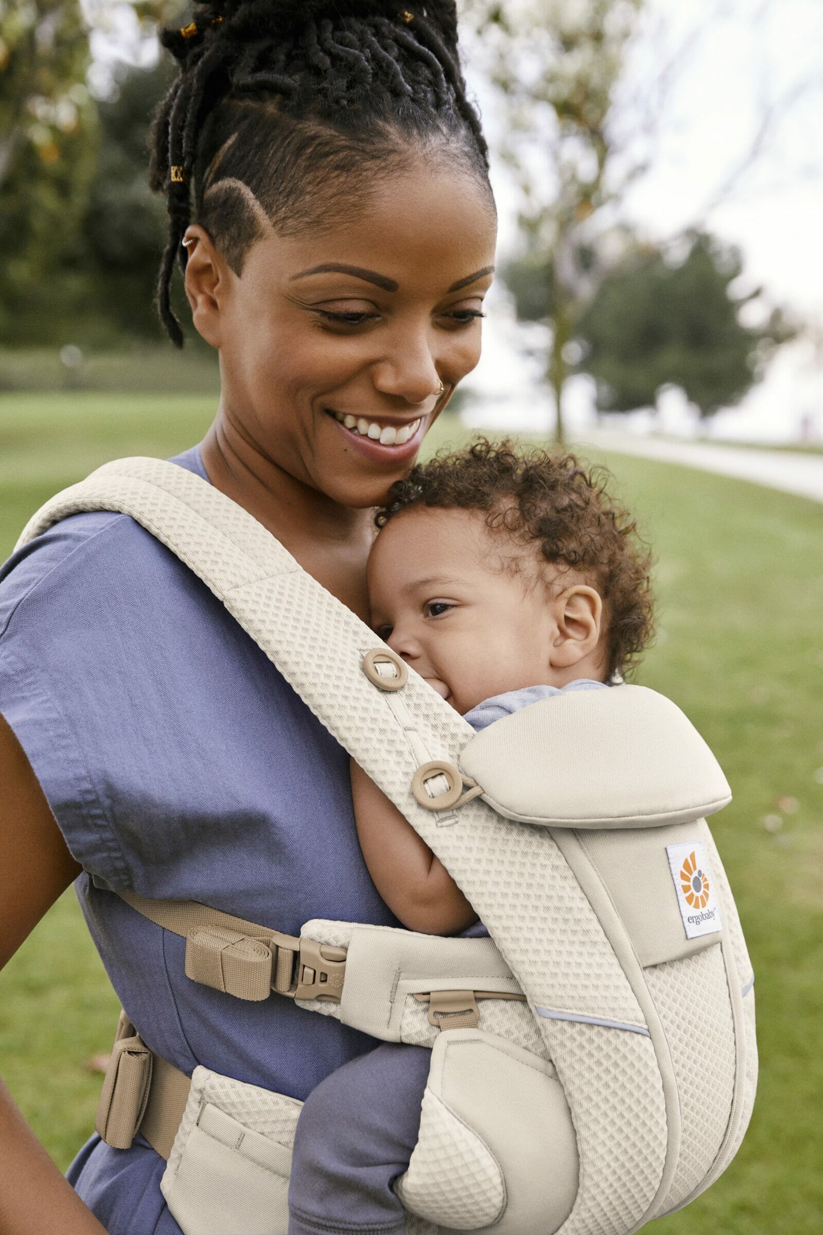 Ergobaby Omni Breeze nosiljka Natural Beige - Slika 8