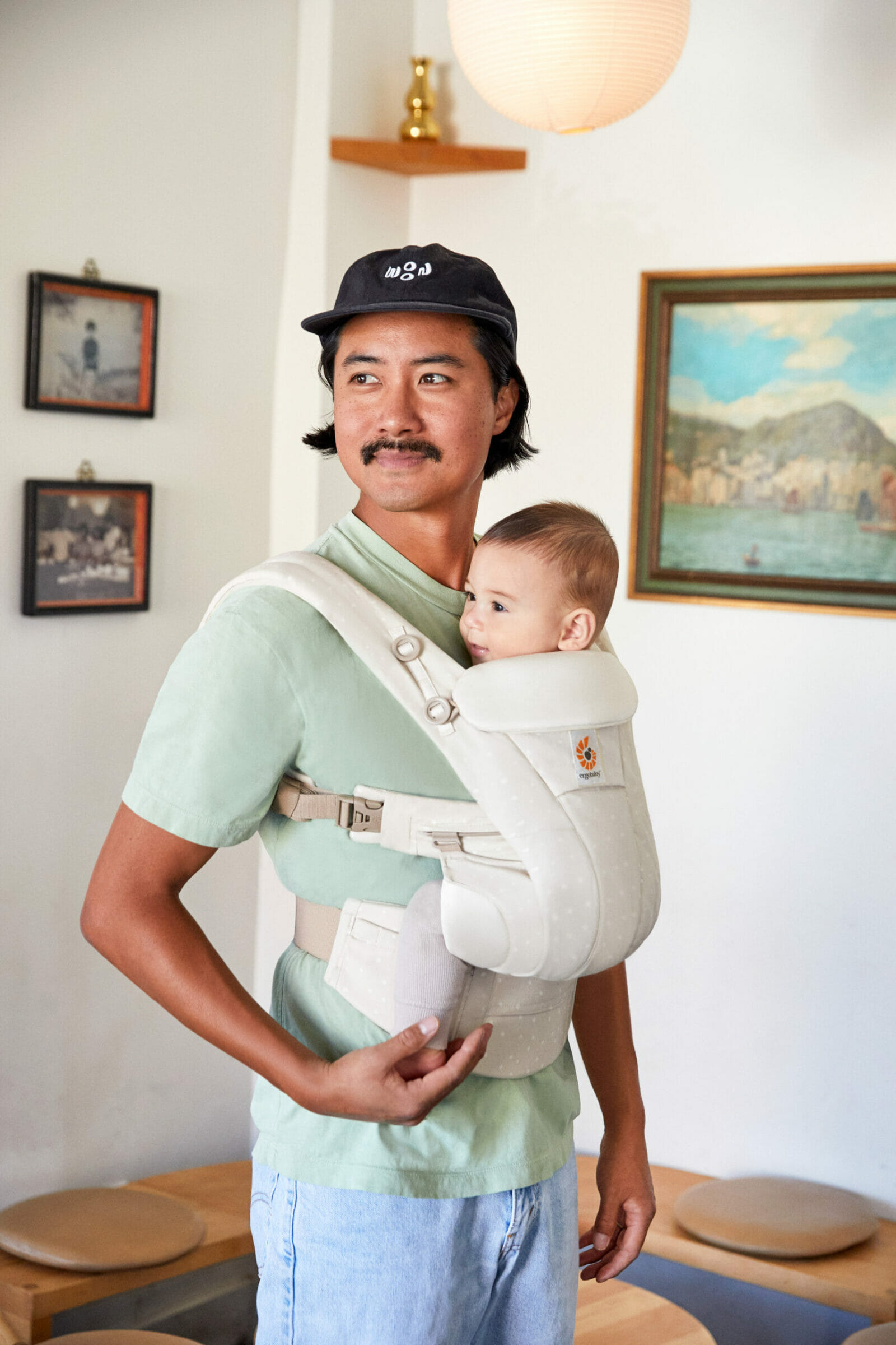 Ergobaby Omni Dream nosiljka Natural Dots - Slika 6