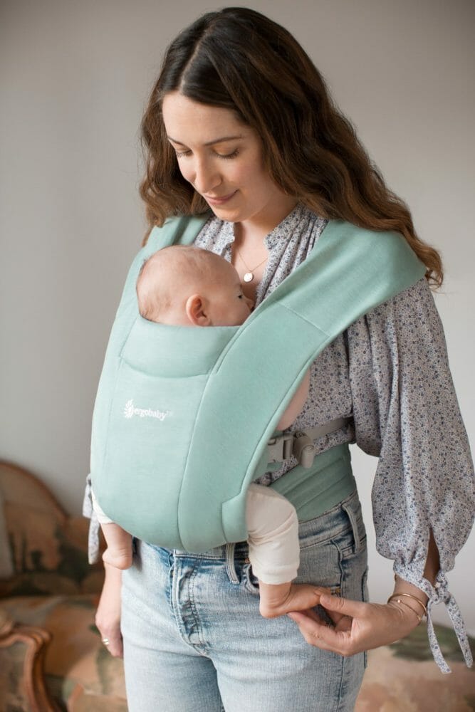 Ergobaby Embrace nosiljka Jade - Slika 12