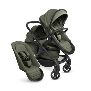 iCandy Peach 7 kolica za 2 djece razl. dobi, Ivy Black