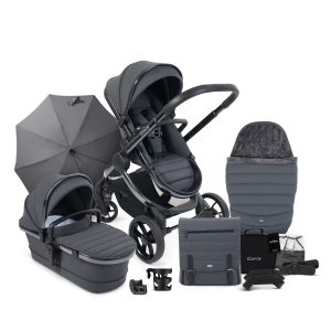 iCandy Peach 7 kolica, Dark Grey  Complete Bundle