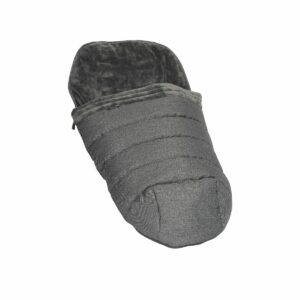 iCandy Peach Duo Pod, Dark Grey Twill, set luksuzna vreća za noge + obloga sjedišta