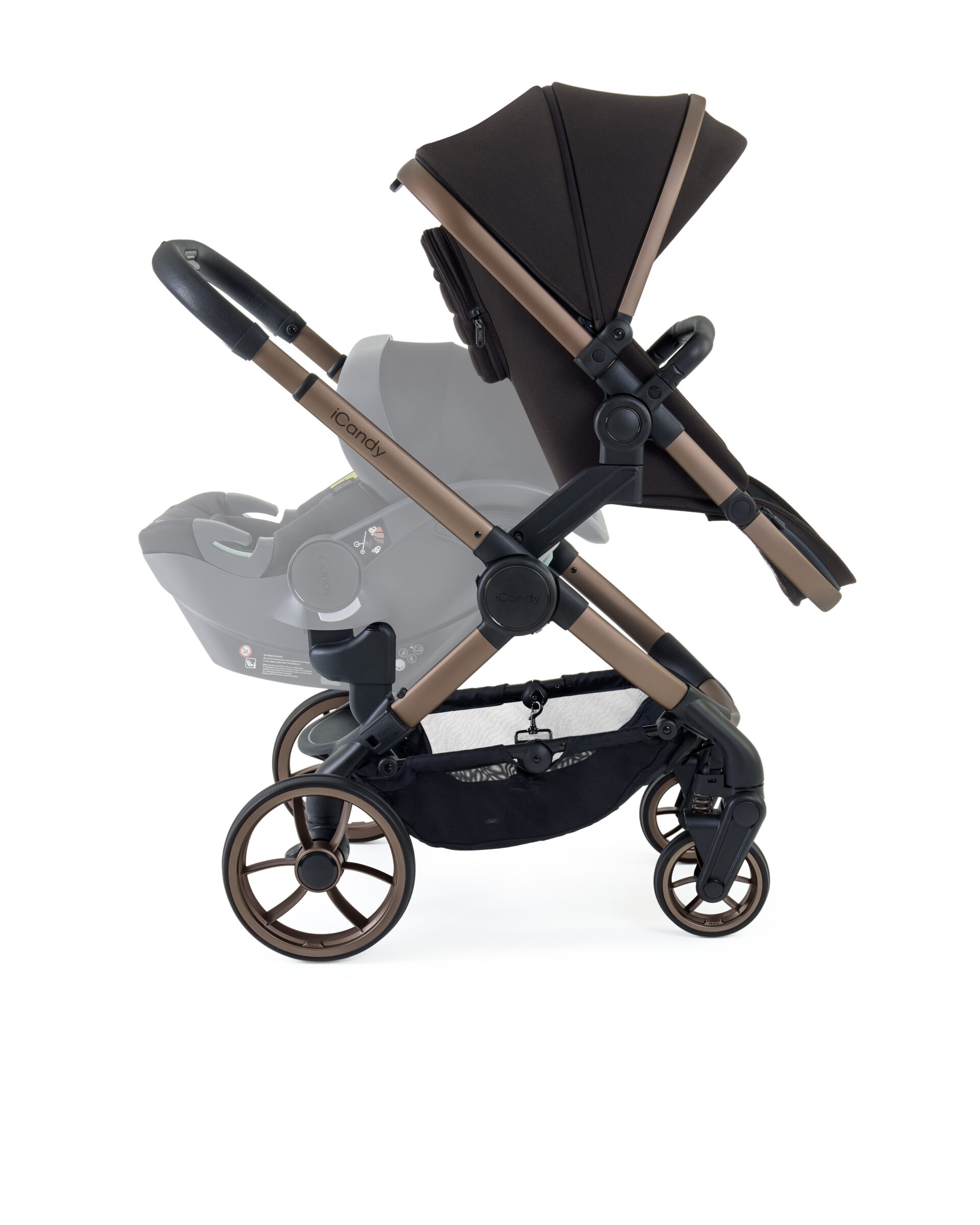 iCandy Peach 7 kolica za dvoje djece različite dobi, Pecan - Slika 3