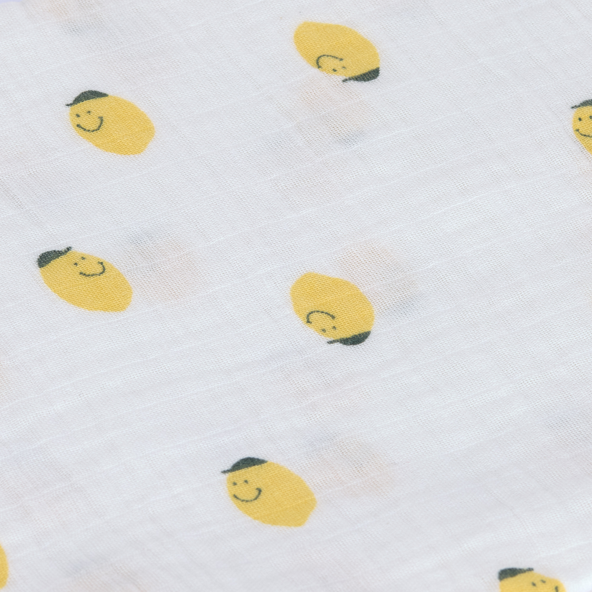 Lässig Tetra pelena L GOTS Happy Fruits Lemon 3 kom, 85 x 85 cm - Slika 4