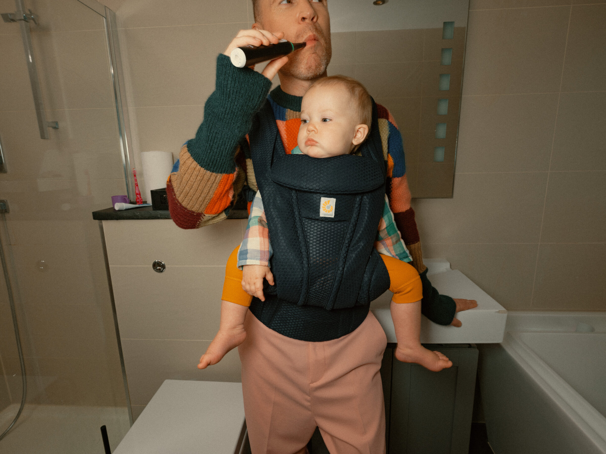 Ergobaby Omni Deluxe Mesh nosiljka - Midnight Blue - Slika 6