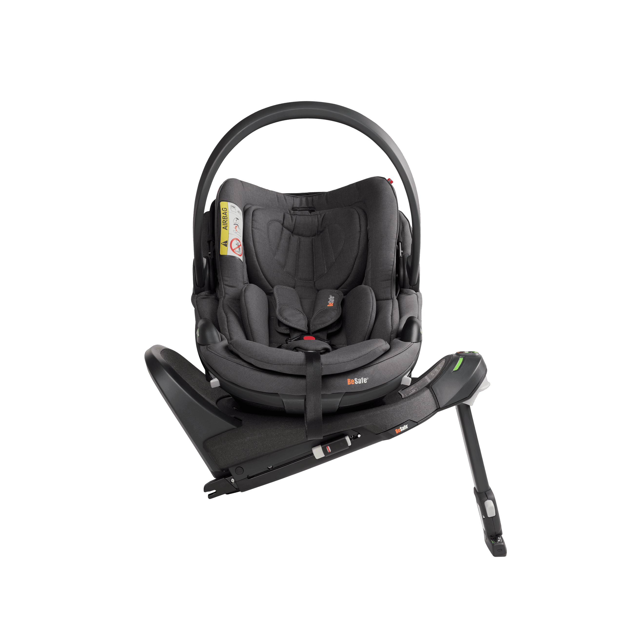 BeSafe autosjedalica Go Beyond2, Dark Grey Mélange - Slika 2