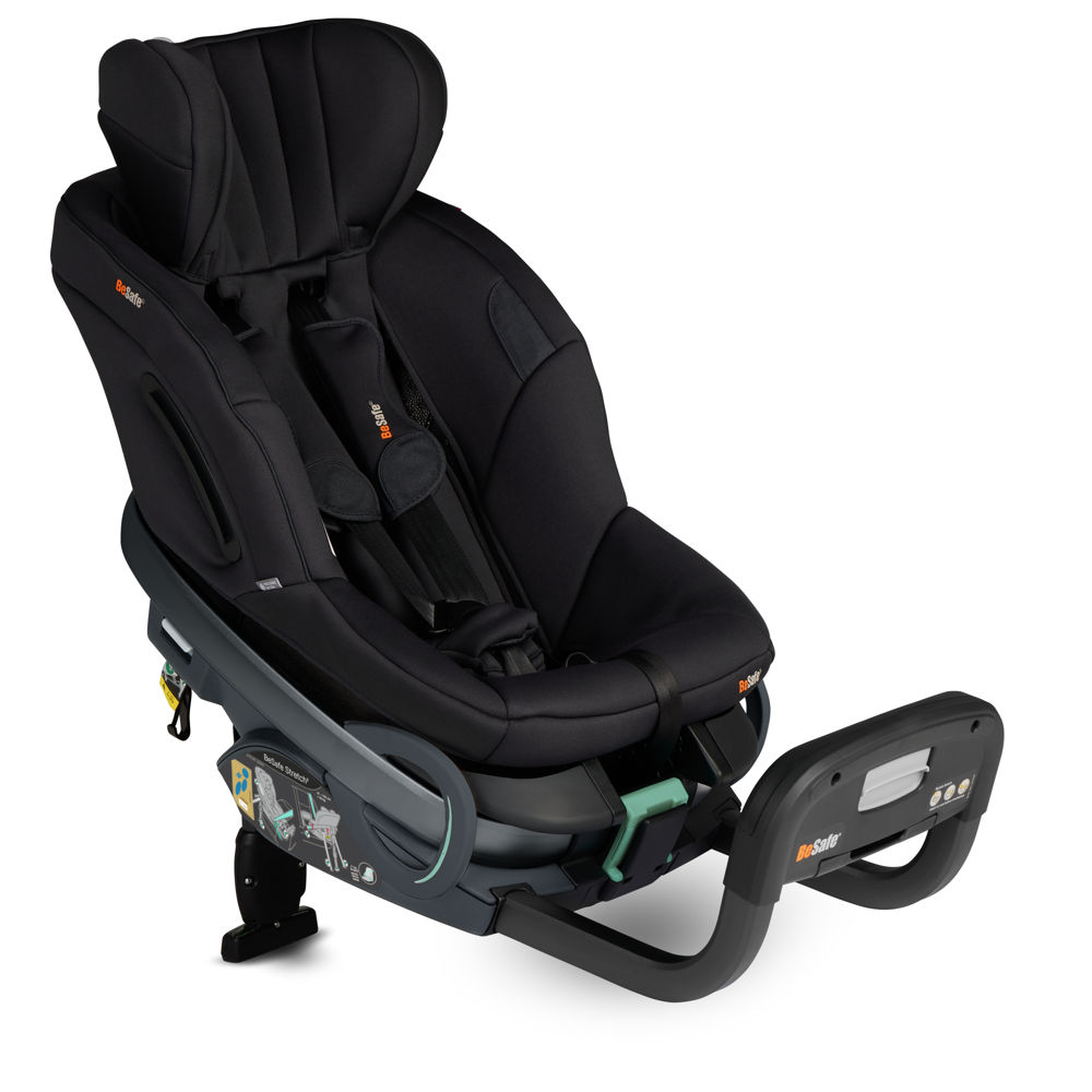 BeSafe autosjedalica Stretch2 (61-125 cm) Black Soft Breeze - Slika 4