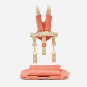 KAOS Klapp Set Jastučići i Sigurnosni pojas, Terracotta Pink