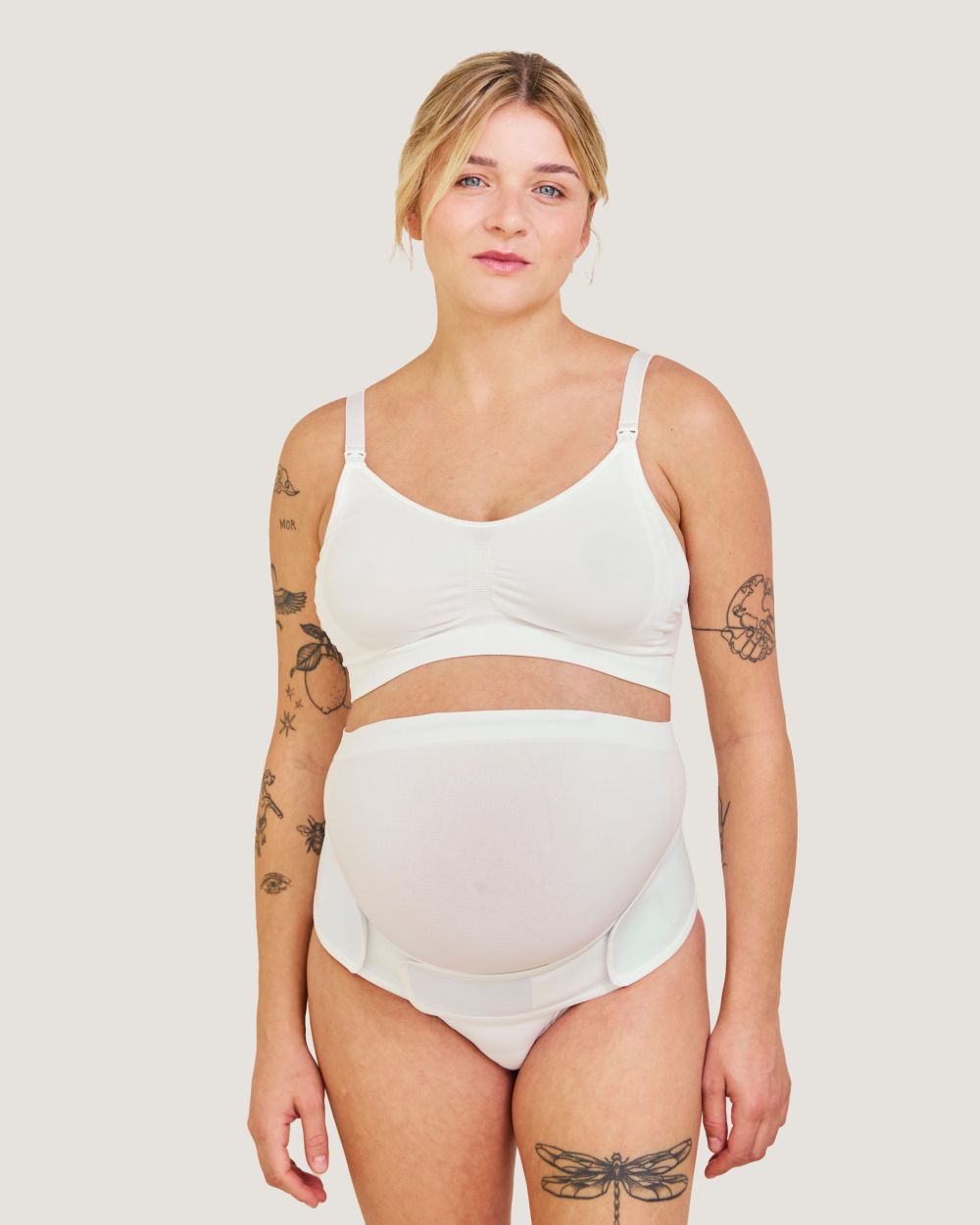 Carriwell Potporni pojas za trudnice, s čičkom, bijeli, L/XL (stari 5201) - Slika 4