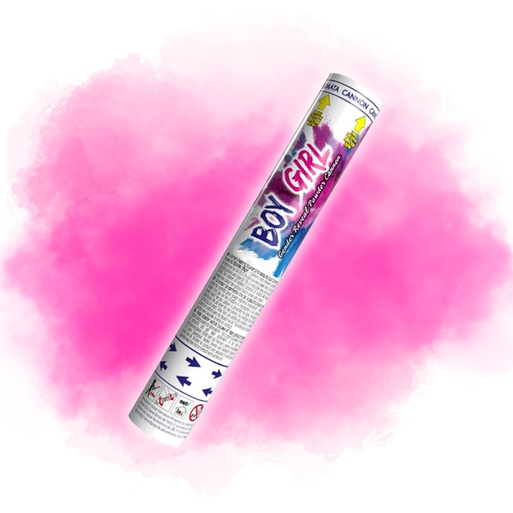 POWDER CANNON PINK 30CM