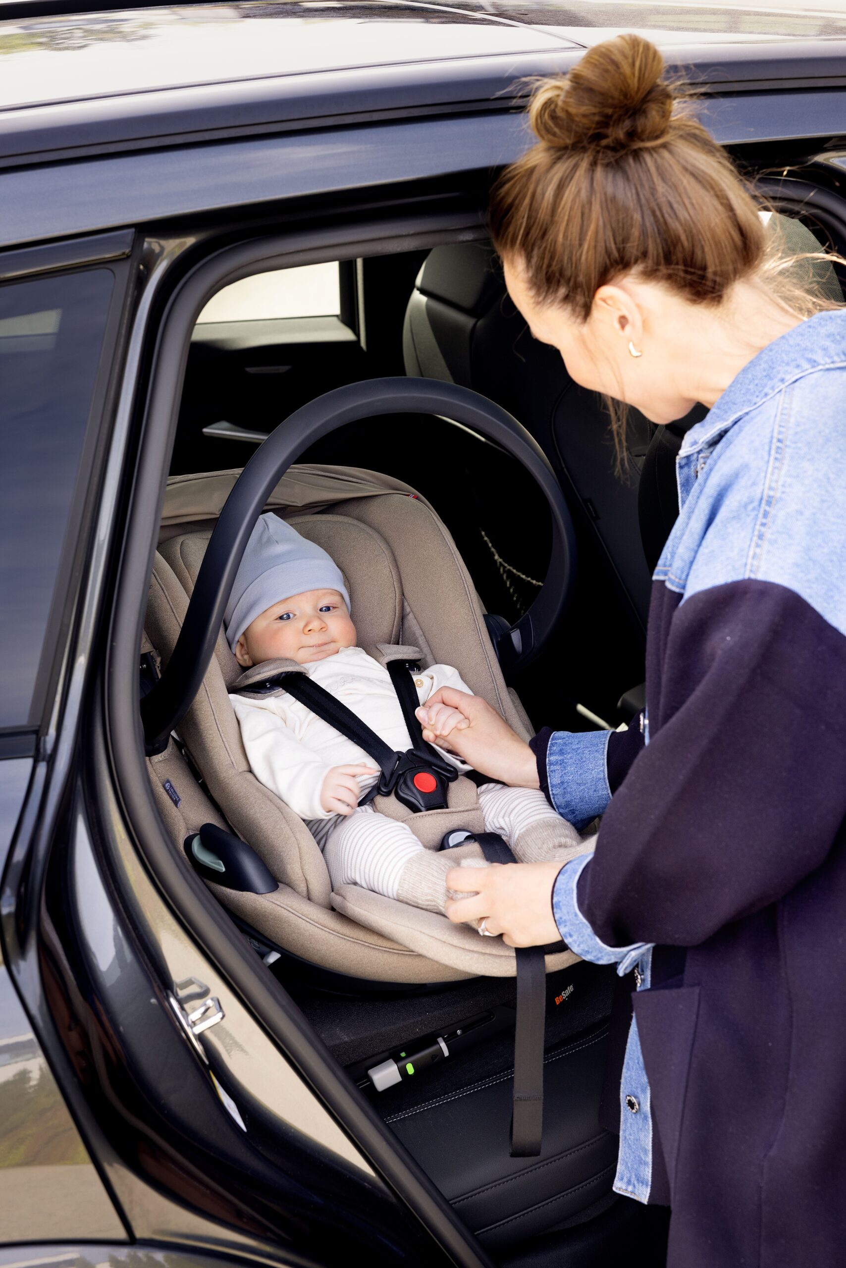 BeSafe autosjedalica Go Beyond2, Dark Sand Soft Breeze - Slika 12