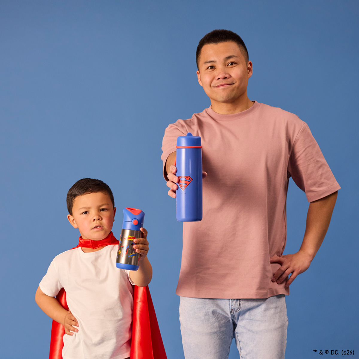 b.box Termo boca Flip Top, 690ml - Superman - Slika 10