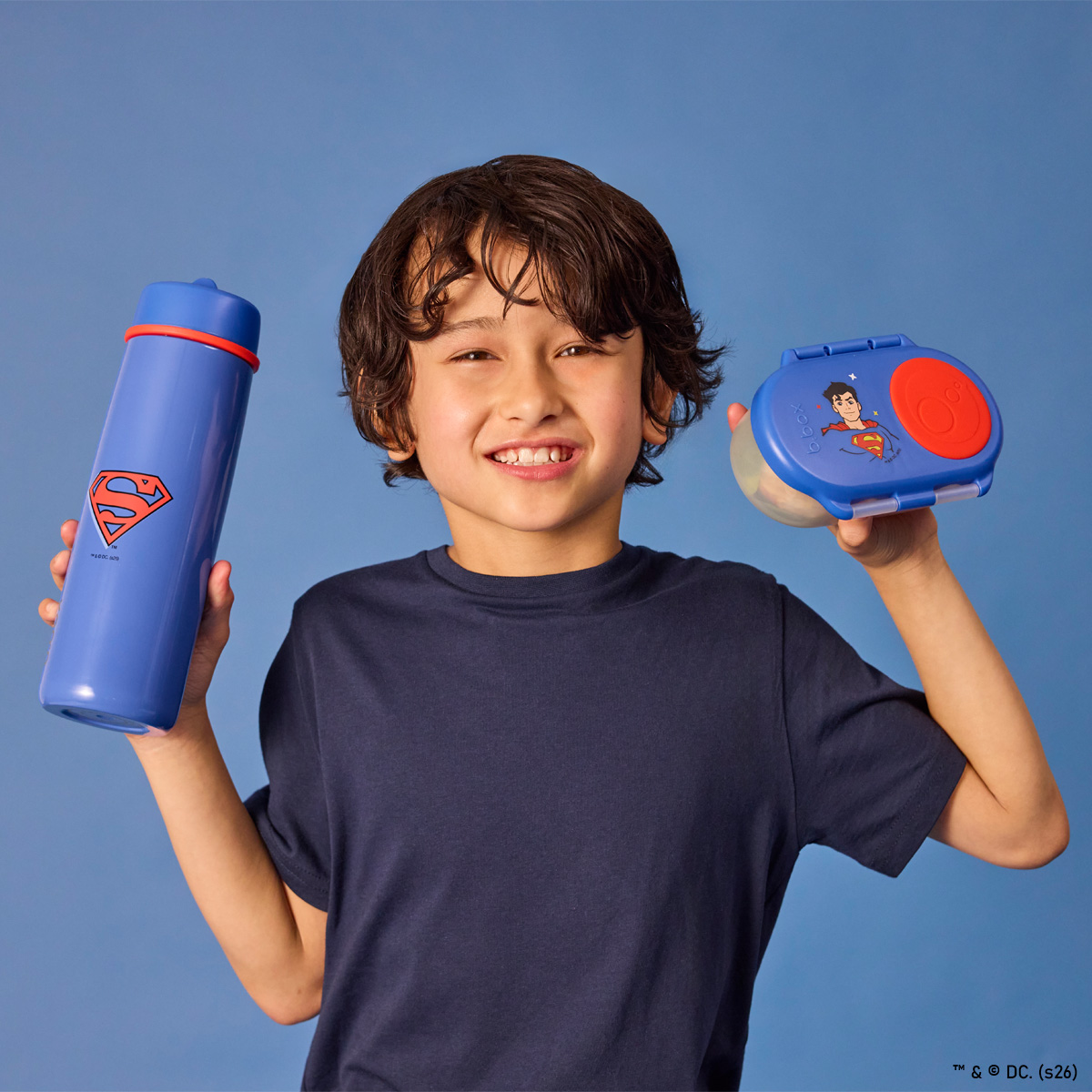 b.box Termo boca Flip Top, 690ml - Superman - Slika 8