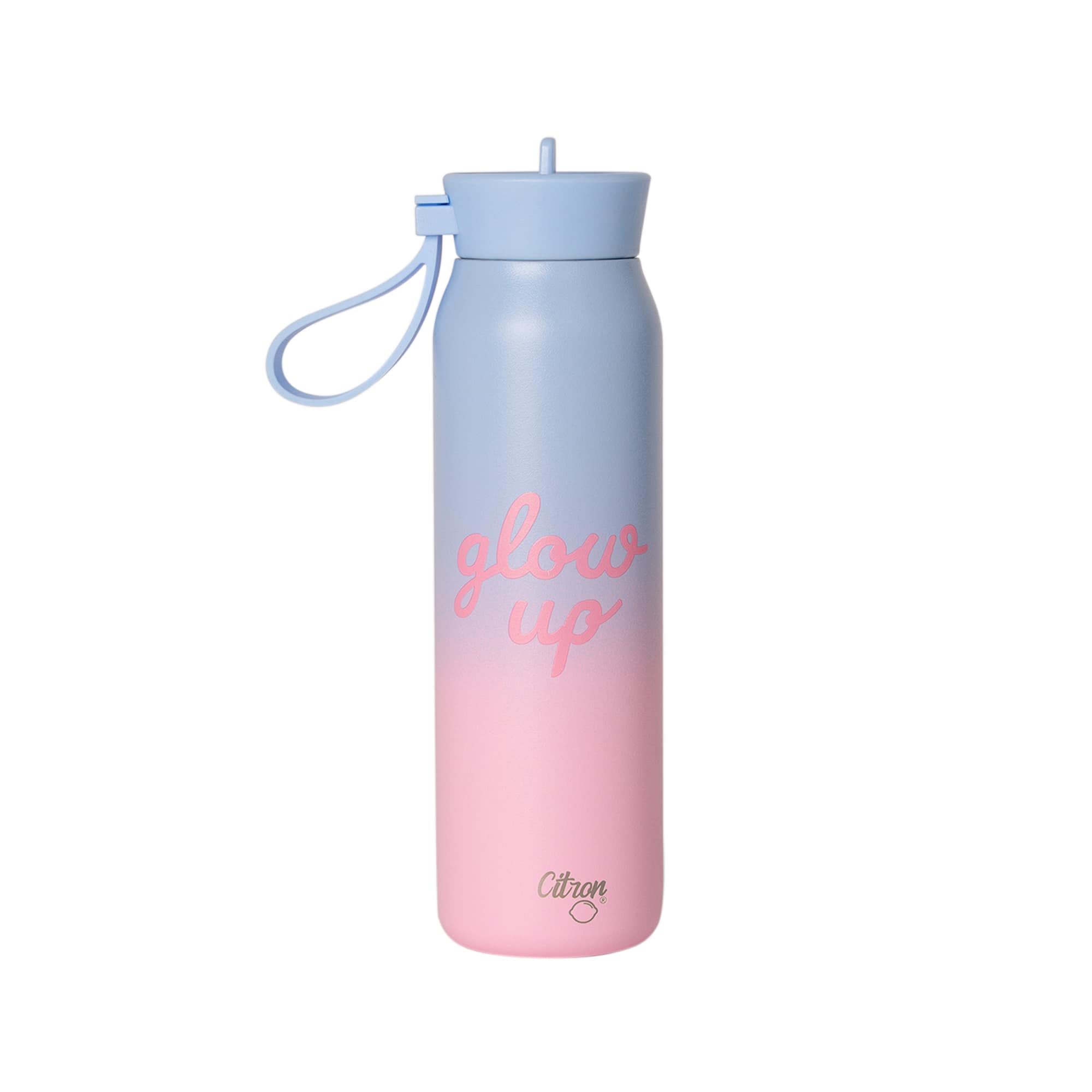 Citron 350ml Boca za vodu Glow up Blue Pink - Slika 2