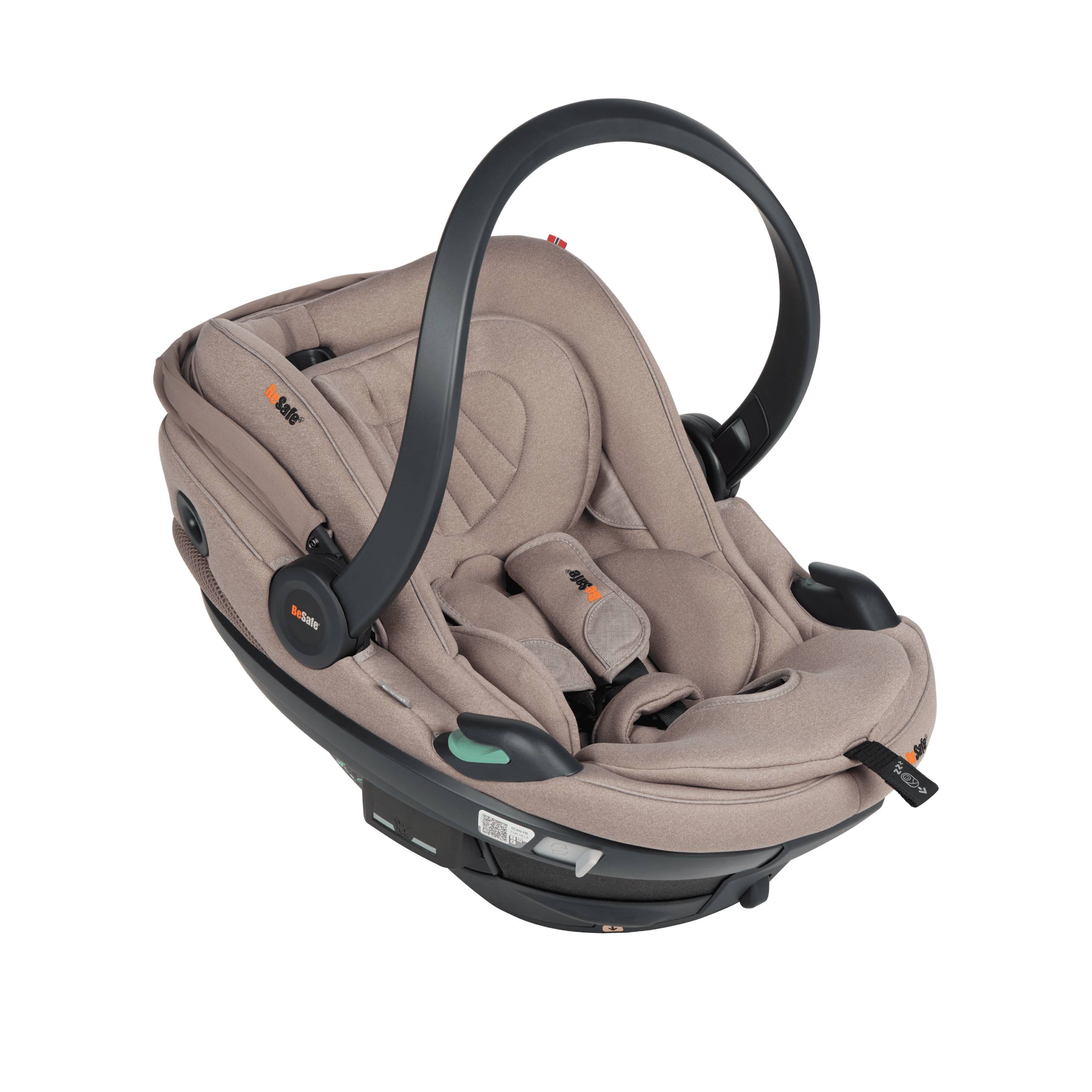 BeSafe autosjedalica Go Beyond2, Dark Sand Soft Breeze